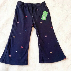 Gap Navy Bow Leggings 12-18 Months
